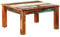 vidaXL Couchtisch Beistelltisch Kaffeetisch Tisch Sofatisch Wohnzimmertisch Akzenttisch Holztisch Quadratisch Recyceltes Holz 80x80x45 cm