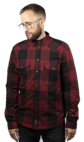 John Doe Motoshirt XTM | Motorradjacke | XTM | Einsetzbare Protektoren | Atmungsaktiv | Motorrad Motoshirt, JDL5001-4XL, 4xl