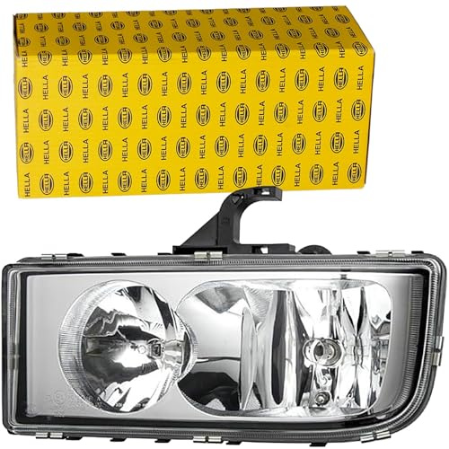 HELLA 1LB 247 011-071 Halogen-Headlight -- ECE - for left-hand traffic - Left Front