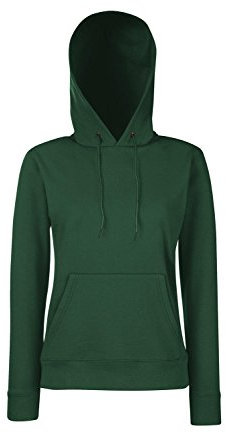 Fruit of the Loom UTBC363_66 - Sudadera, Mujer, Verde Botella, XX-Large