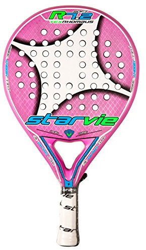StarVie R 7.2 Text 2016 Pala de pádel, Unisex Adulto, Rosa, 360 Gramos