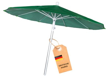Dönges Schweißerschutzschirm Ø 200 cm schwer entflammbar nach DIN 4102-B1 | Abknickbar, & wasserabweisende | Arbeitsschirm Sonnenschirm Regenschirm Kabellöterschirm Arbeitsschutzschirm Schirm