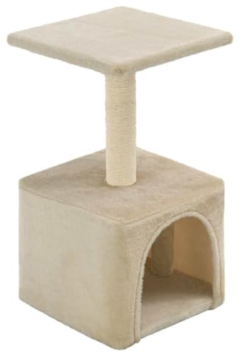 vidaXL Katzen-Kratzbaum Sisal 55 cm Beige