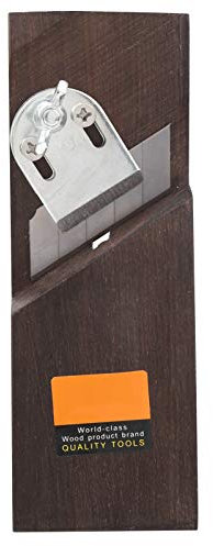Raboteuse à Bois, Rabot à Chanfreiner en éBène, Raboteuse Manuelle de Travail du Bois à Angle de 45 ° pour Panneaux de Bois, Plaques de Plâtre, Panneaux de Fibres de Bois