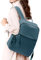 WEPLAN Sac a Dos Femme Elegant Sac à Dos Collège Sac Ados Femme Voyage Impermeable Sacs à Dos pour Ordinateur Portable 14 Pouces avec Port de Chargement USB Sac à Dos pour l'école,Paon Bleu