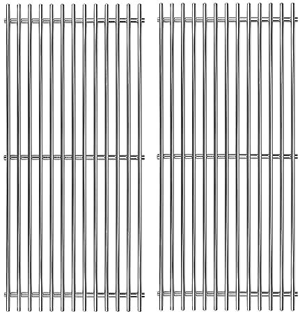 Htanch SF6081 (2er-Pack) 46,7 cm SUS304 Grillroste für Weber Genesis II E210 Grillroste für Weber Genesis II E-210 S-210 Genesis LX E240 S-240, Weber 60004001 650040001 1 668 01 66094