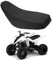 Siège ATV, Selle de Rechange pour Selle de VTT 50/70 / 90/110 Compatible Chinois Flying Tiger 4 Roues de véhicule Quad