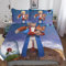 BYTUGI Bettwäsche Bettbezug-Set Der kleine Prinz 3D Zeichentrickfilm Serie Print Musterdesign Mit Verdecktem Reißverschluss,Der kleine Prinz Bettbezug Set Mikrofaser Double（200x200cm）