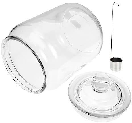 Ciieeo Glass Bottle Lid Sealed Storage Jar for Juice Wine Pickles Multi-Functional Kitchen Utensil