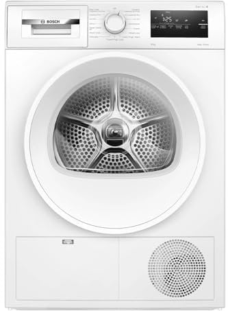 Bosch WTH85225GB Series 4, Free-standing heat pump dryer 8 kg
