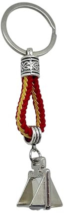 Genérico Llavero de La Bandera de España con Estribo