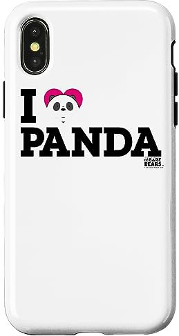 iPhone X/XS We Bare Bears Heart Panda Case