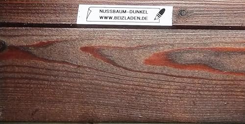 Beize, Holzbeize, Wasserbeize nussbaum - dunkel (nussbaum - dunkel, 100 ml)