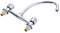 Angoily 1Pc Sistemi Di Acqua Del Rubinetto A Due Fori Rubinetto Rubinetti Caldi E Freddi Doppio Rubinetto Dell'Acqua Nichel Rubinetto Della Cucina Rubinetto Distributore Di Acqua Cestino