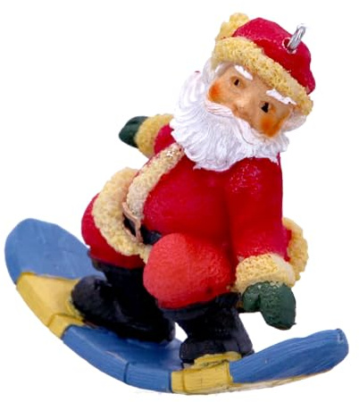 Aqua One Christmas Fun Floating Santa Aquarium Fish Tank Ornament Decorations