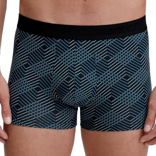 CALIDA Grafic Cotton Boxershorts Herren | Softgummibund, weiche Baumwollqualität und elastische Passform für angenehmen Komfort