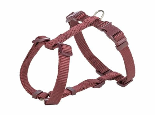 TRIXIE Premium Geschirr, XS-S, 30–44 cm/10 mm, Sangria