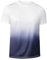 Weardear Sport Tshirts Herren Funktionsshirt Schnelltrocknend Atmungsaktiv Trainingsshirt Kurzarm Laufshirt Farbverlauf Gym T-Shirt Herren Weiß M