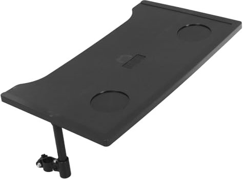PACKOVE Wheelchair Dining Table Tray with Cup Holder Removable Stroller Lap Desk for Seniors Durable Plastic Lightweight Design for Easy Use and Storage for Mobility Scooters
