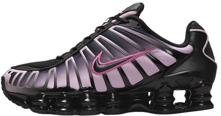 Nike Shox TL Women's Shoes (Black/Playful Pink/Pink Foam/Black), 3 UK