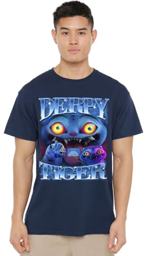 Kpop Demon Hunters Unisex K-pop Demon Hunters - Derpy Tiger Bootleg Unisex T Shirt T-Shirt