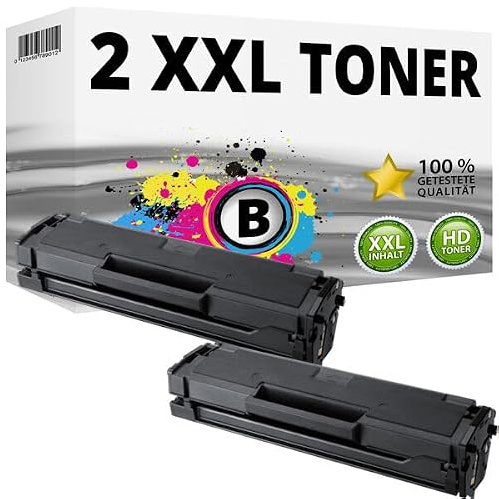 2X XXL Toner PATRONEN für Samsung ML-2160 ML-2165W SCX-3400F SCX-3405F SCX-3405W