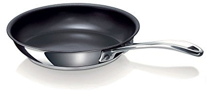 Beka 12068304 Chef Poêle à frire en acier inoxydable intérieur revêtu 20 cm, Argenté