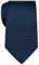 Retreez Herren Gewebte Krawatte Kleinen Punkten 8 cm - marineblau mit hellblau punkten