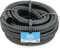 Pisces 50mm (2 inch) Black Pond Corrugated Flexible Hose Pipe - 5m Roll