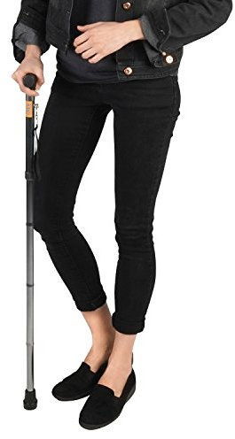 Soles SLS802S Canne de Marche Pliable, Argent