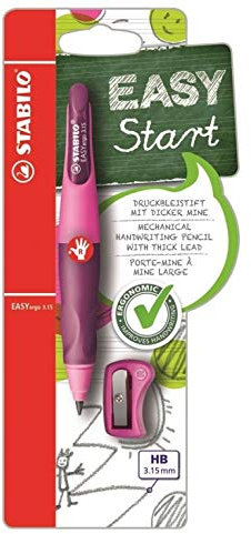 Stabilo Druckbleistift Easy Ergo X Rechts 3,15mm Pink/Lila