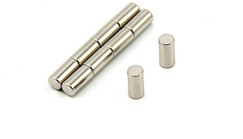 Magnetastico® | 40 Stück Neodym Magnete N52 Stab 4x10 mm | Kühlschrankmagnet Pinnwandmagnet Zylinder Magnet extra stark Whiteboard Magnet Stiftmagnet Magnetstab Stabmagnet Zylindermagnet Magnettafel
