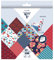 Clairefontaine 95347C - Pack mit 60 Blatt Origamipapier, mit 3 Formaten, 10 x 10cm, 15 x 15cm, 20 x 20cm, 70g, 1 Pack, Hanayo