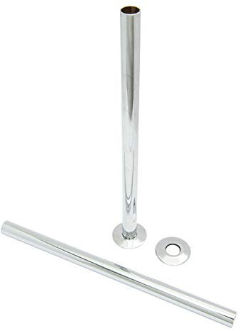 Hot Flow | 300mm Pipe Shroud/Sleeve (Pair) (Chrome)