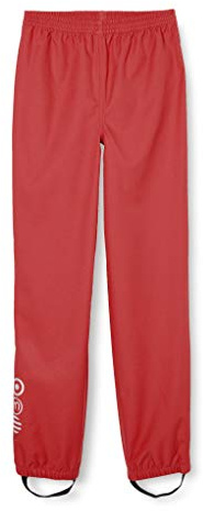 MINYMO Unisex-Child Softshell Pants Shell Jacket, Deep Claret, 104
