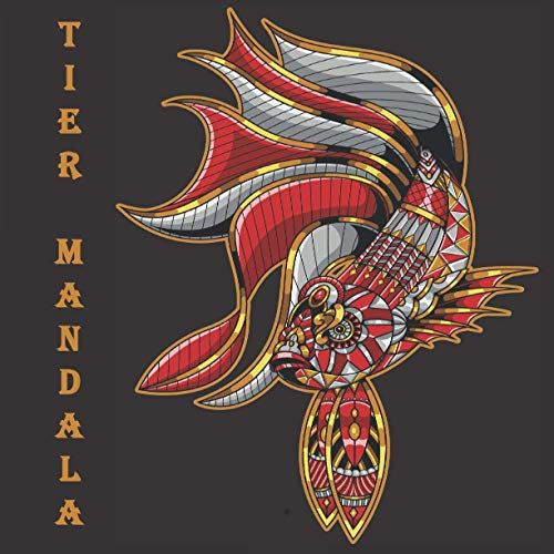 TIER MANDALA: 150 einseitig bedruckte Tiermotive, ideal um zu entspannen, zum ausschneiden und Aufhängen geeignet.