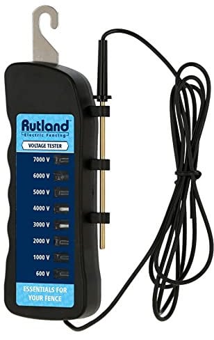 Rutland Essentials Fence Voltage Tester, Black