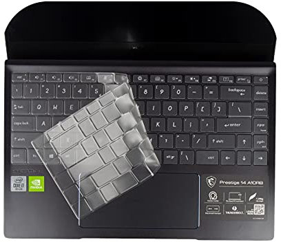 Keyboard cover TPU Laptop Keyboard Cover for Msi Prestige 15 A10SC A10 / Msi Prestige 14 A10SC A10Rb A10Ras / Modern 15 A10M A10Ras-Prestige 14