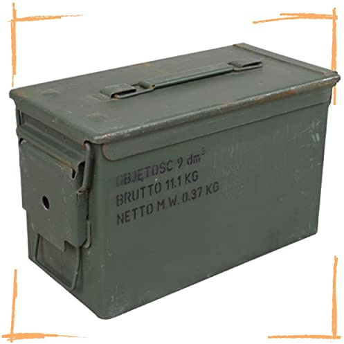 Munitionskiste Metall Aufbewahrungskiste Militärkiste Munitionsbox (4API)