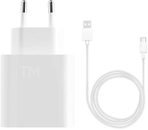 33W TurboCharge Original Adapter für Xiaomi MDY-11-EZ Schnellladegerät mit 1.5M USB-A zu USB-C Kabel und integriertem TurboChip