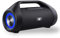Caliber Enceinte Bluetooth Puissante - AUX, SD und USB - Haut-Parleur Bluetooth - Enceinte Portable avec Lumière LED - Autonomie 12h - Noir
