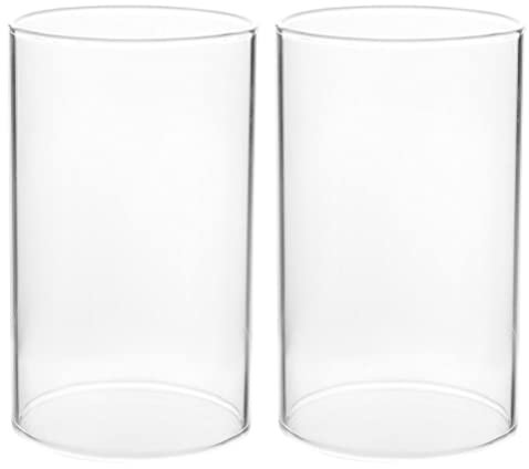 Angoily 2pezzi Portacandele Cloche Portacandele Antivento Per Decorazioni Domestiche e Accessorio Per La Casa e Centrotavola