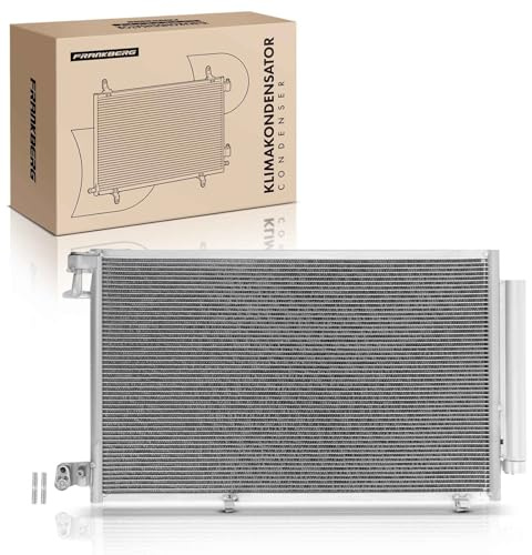 Frankberg 1x AC Condenser Compatible with Fiesta VI CB1 CCN 1.2L 1.6L 2008-2011 Fiesta VI Van 1.2L 1.4L 2008-2011 Replace# 1513108