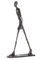 NILEEBUKER Giacometti Bronze-Statue von Giacometti, abstrakte Skulptur, Heimdekoration, 37,6 cm hoch