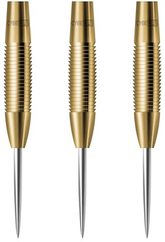 CyeeLife 26g Tungsten Steel Dart Barrels 90% ZH03 Gold