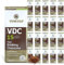 Venessa VDC 15 Trinkschokolade 20 x 1kg für Geschäftskunden, 15% Premium Kakao und Milchanteil, lösliches Kakaopulver für Gastro, leicht süß, angenehm - Alle Kaffeevollautomaten & Vending geeignet