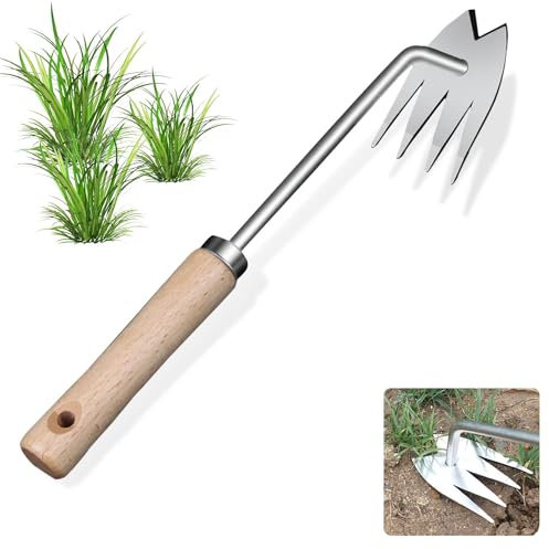 Extractor Malas Hierbas,Extractor de Malezas Manual,Deshierba Manual de Jardinería,Desherbador Manual de Acero Inoxidable,Jardinería Herramientas Deshierbe,Herramientas para Deshierbar