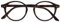OPULIZE REY Lesebrille - Runder Retro-Rahmen - Mattbraunes Schildpatt - Herren Damen - Federscharniere - R56-2 - +1.50