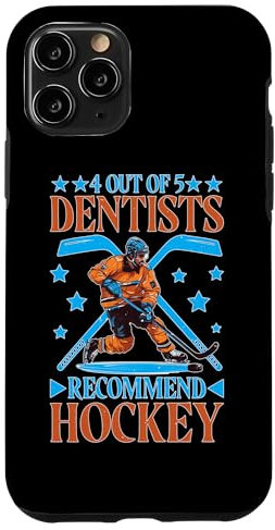 iPhone 11 Pro 4 Out Of 5 Dentists Recommend Hockey Ice Hockey Fan Gear Case