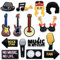 MKKZLPN Cartoons Schuhe Charms, 15pcs DIY Musik Shoes Zubehör, PVC Schuhdekoration, Cartoon Anime Schuh Pins Stecker Aufstecker Anstecker Set, Universell für Mädchen,Jungen und Erwachsene